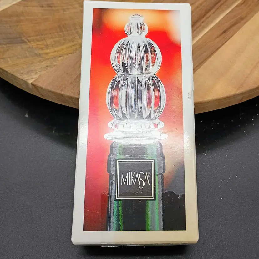MIKASA Monterey T8173  Austrian Crystal BOTTLE STOPPER