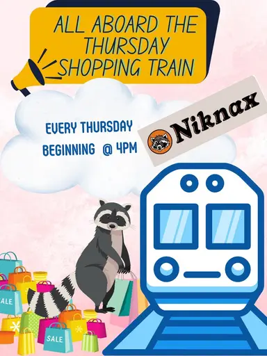 Thursday Vintage Shopping Train