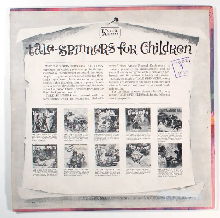 Tale Spinners For Children - Story Of Chopin Told To Young People (1962) Vinyl