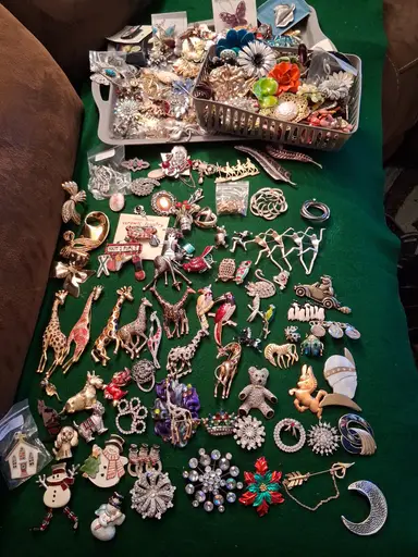 Pop-Up Brooch Show!! $5 to $12 Starts!