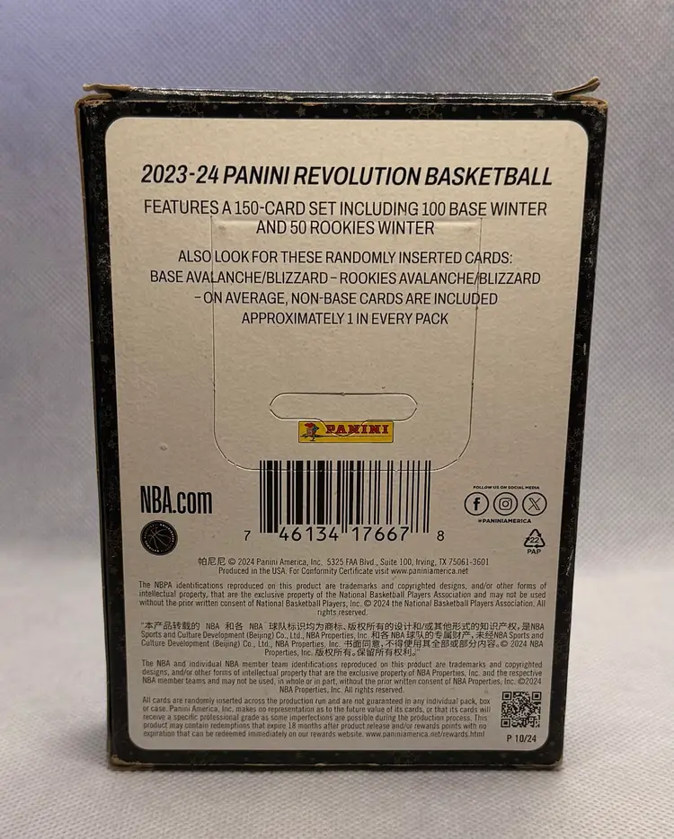 Panini Revolution Basketball Tin