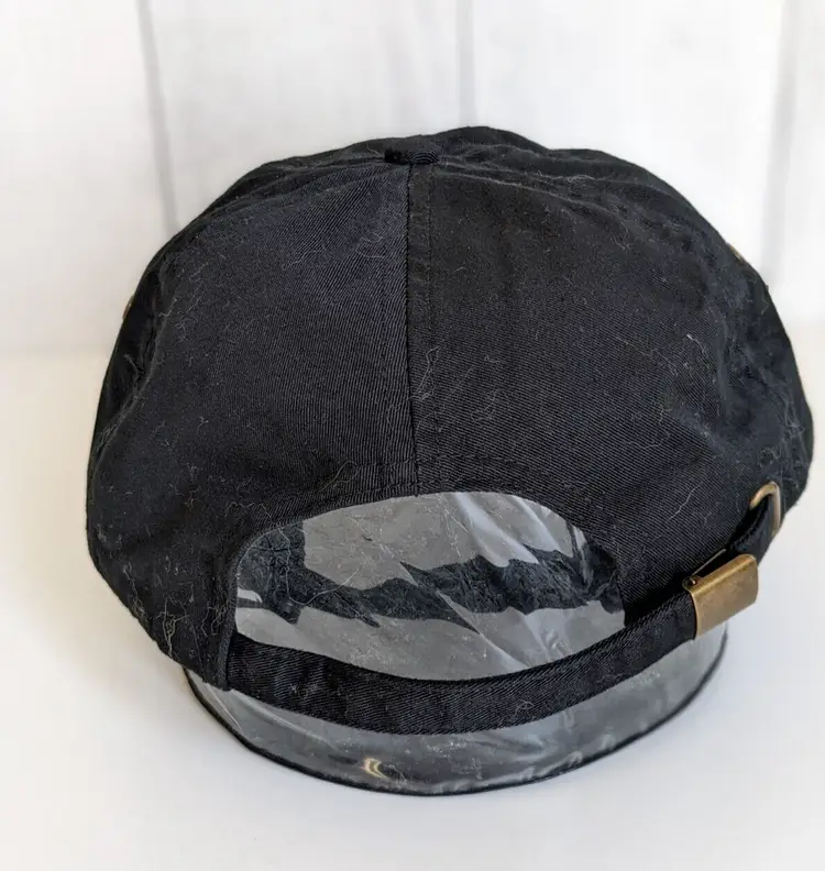 Dinosaurs Best Corporate Rock Band 2004 Syracuse NY Black Cap Hat Anvil AA90