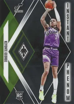 2023-24 Panini Phoenix Instant Phenom Keyonte George RC #5 Utah Jazz