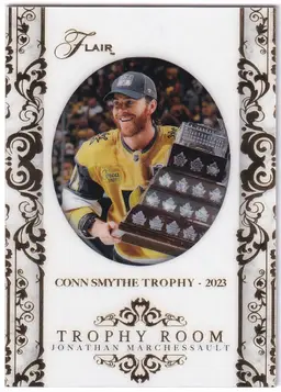 2025-26 Flair Trophy Room #TR1 Jonathan Marchessault Vegas Golden Knights Hockey Card