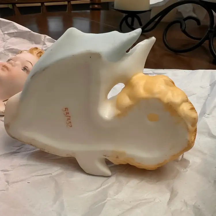 Angel Cherub Wall Plaque 1950's