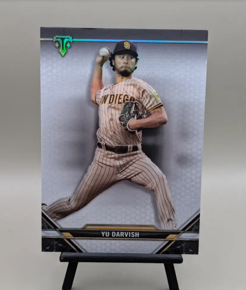 Yu Darvish 2021 Topps Triple Threads #4 - San Diego Padres - (153-396)