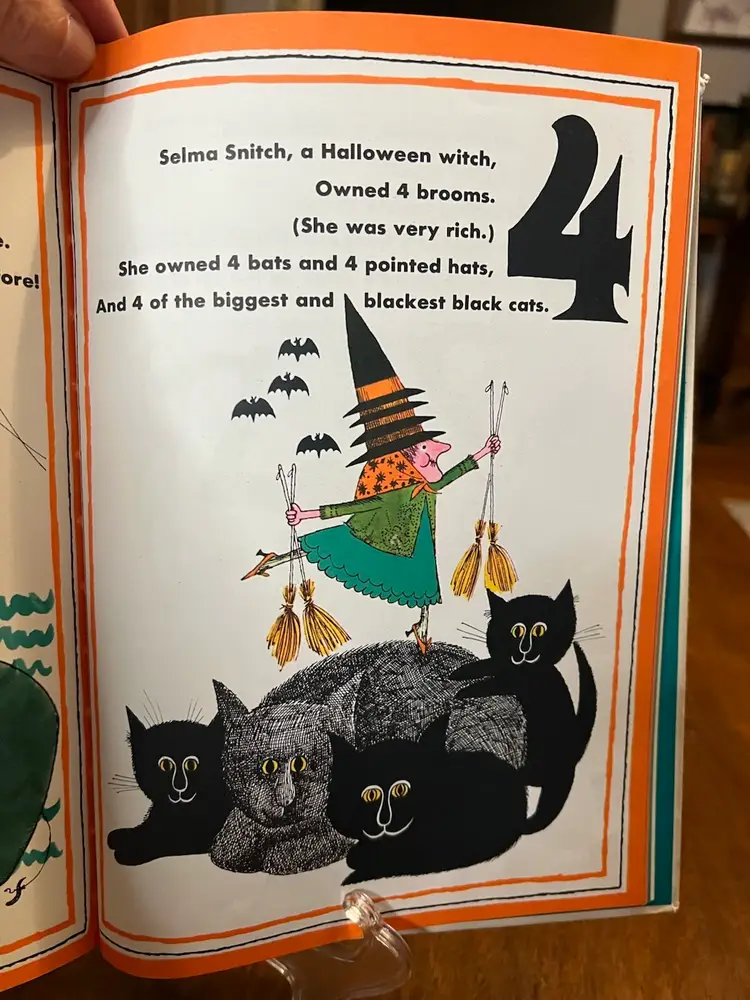 1965 ABC123 BOOK- HALLOWEEN! CHRISTMAS! FAIRIES!!