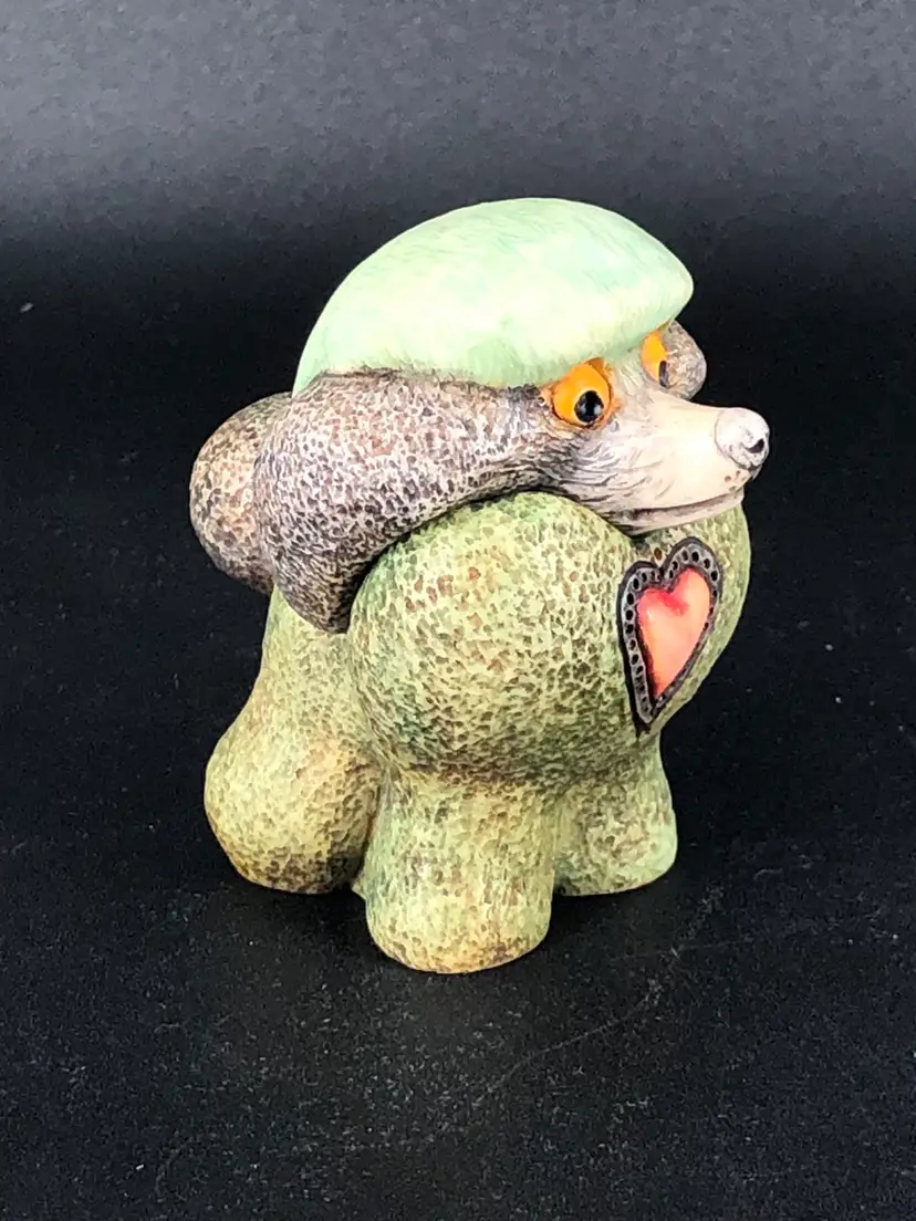 Harmony Kingdom “Romeo” Poodle Dog Trinket Box Pot Bellys