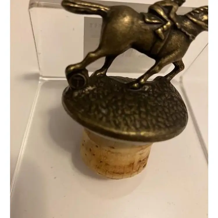 Blanton's Bourbon Whiskey Bottle Top Stopper Letter "T"