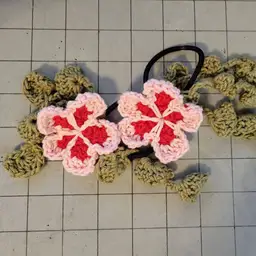 Flower Hair Ties