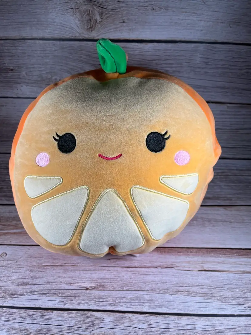 Squishmallow Kellytoy Flip-a-mallow 12" Phyllis Peach/ Celia Orange (2 in 1)