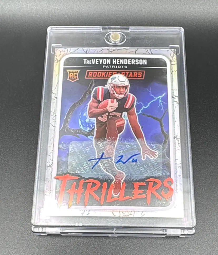 2025 Panini TreVeyon Henderson Silver Refractor RC Auto /99 #20 RC, AU, SN99