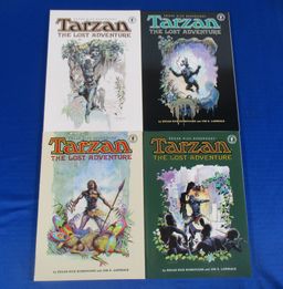 Tarzan the Lost Adventure #1 2 3 4 Dark Horse Lot Set 1995 Edgar Rice Burroughs