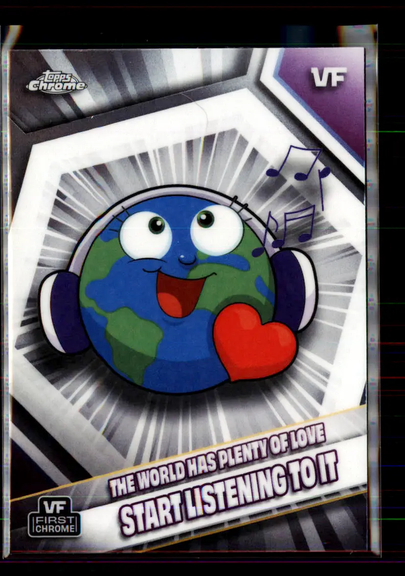 The World Has Plenty Of Love ... 2026 Topps Chrome VeeFriends - (143)