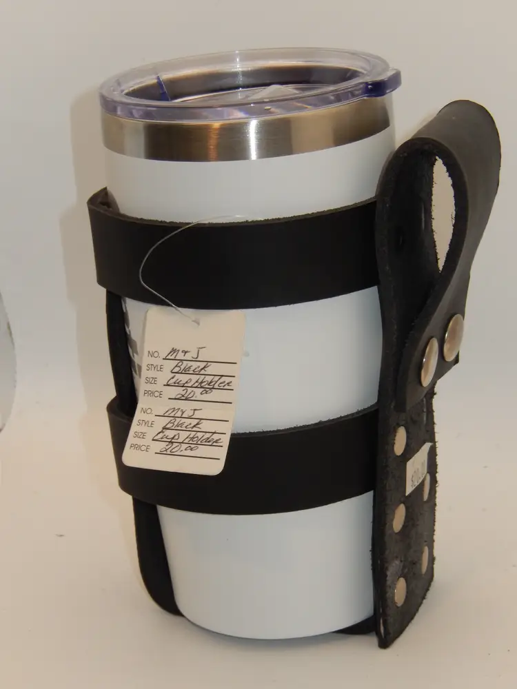 Leather Cup / Bottle Holder