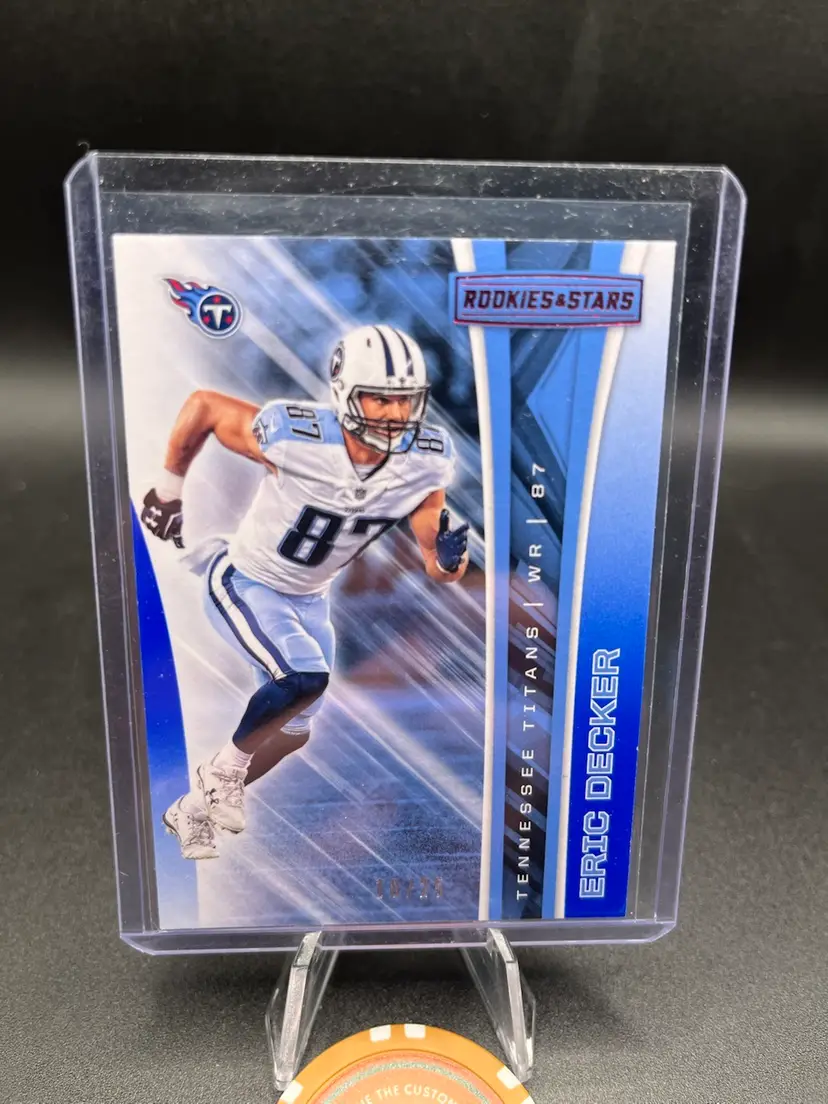 Eric Decker #10/25 2017 Rookies And Stars Tennessee Titans