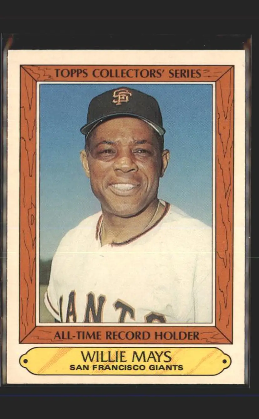 1985 Topps Woolworth All Time Record Holders #26 Willie Mays - (137) - San Francisco Giants