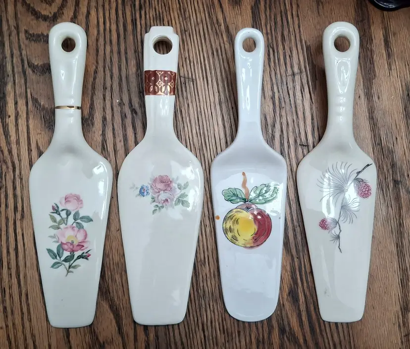 Vintage Ceramic Cake or Pie Servers - Choice