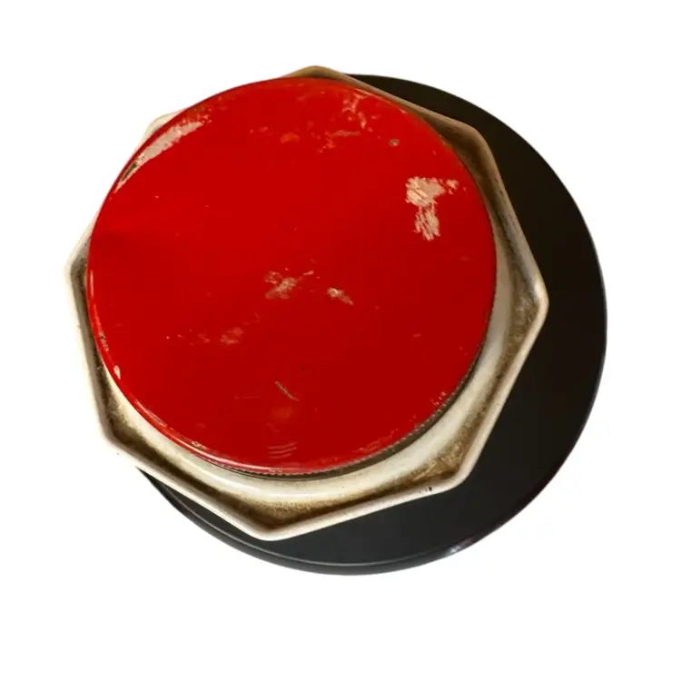 Vintage metal canister