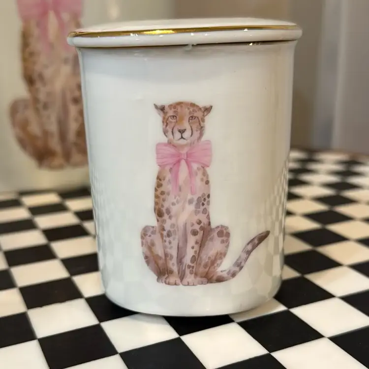 Pink Cheetah Gift Set