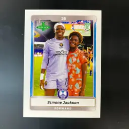 Simone Jackson 2025 Parkside NWSL Vol 2 Image Variation SP /100 Soccer Card