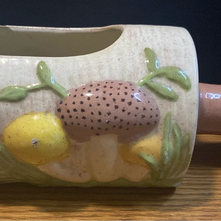 Non Poison Fun Guy Mushroom Rolling Pin Planter