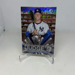 2025 Bowman Chrome Aaron Judge Hobby Stars Chamber Of Cards HS-11 NY Yankees