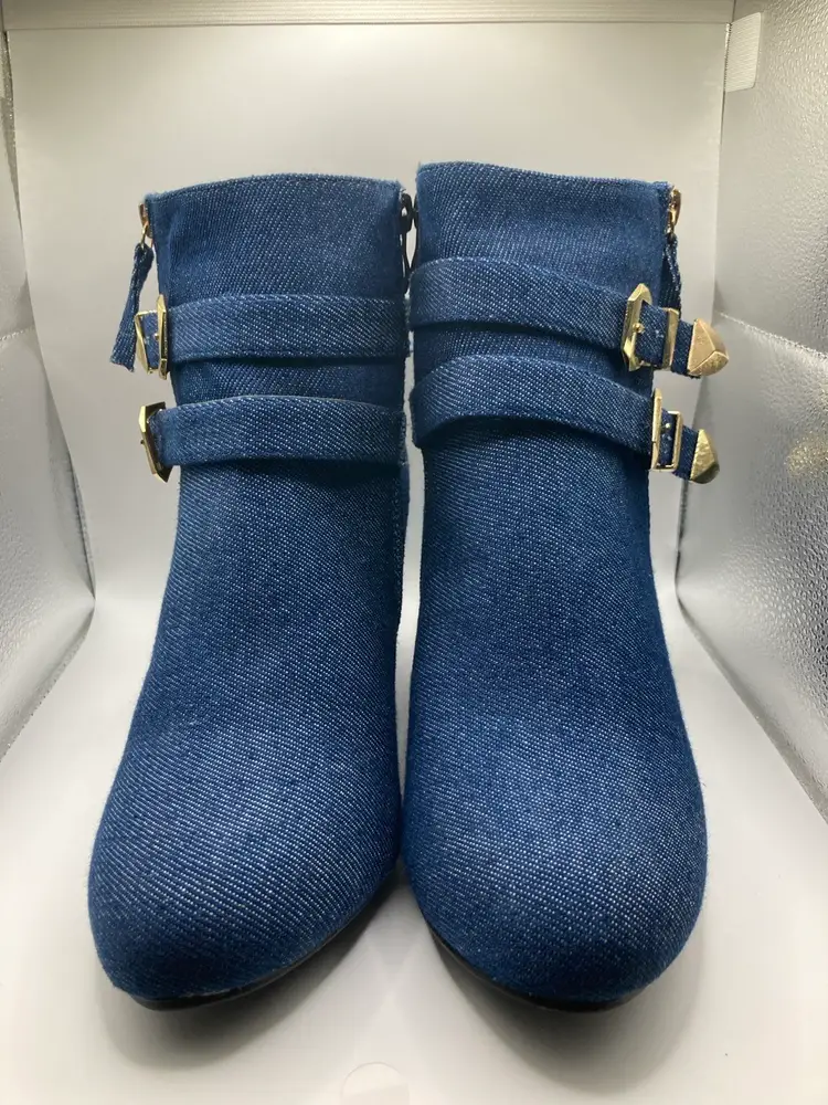 Denim Blue Size 10 Boots