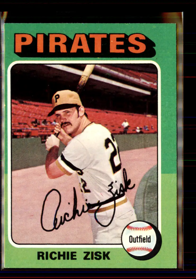Richie Zisk 1975 Topps #77 - Pittsburgh Pirates - (pk4-46)