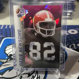 Ozzie Newsome Cracked Ice /5!!