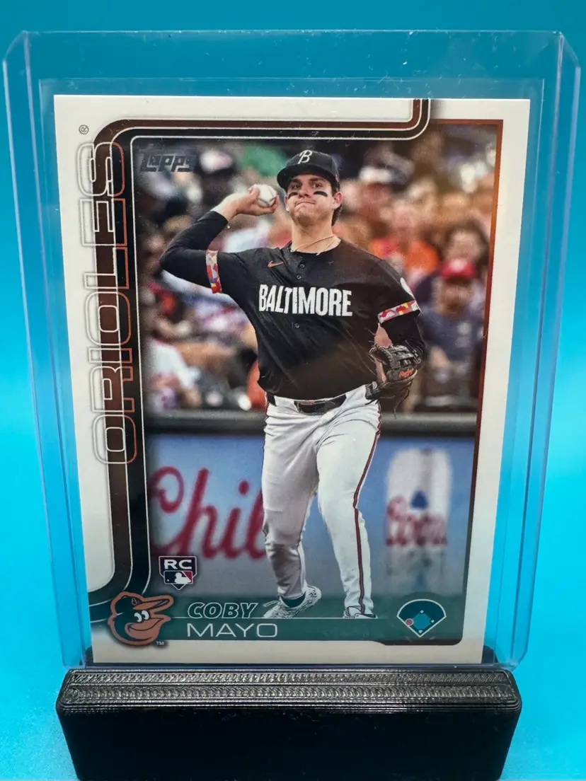 Coby Mayo Topps Series 1 RC Baltimore Orioles