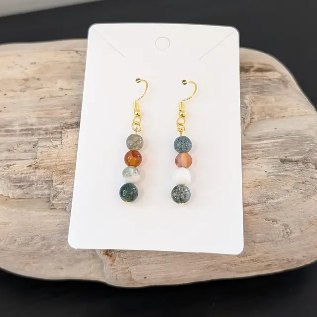 Sela's Jewelry - Dragon Agate Stone Beads