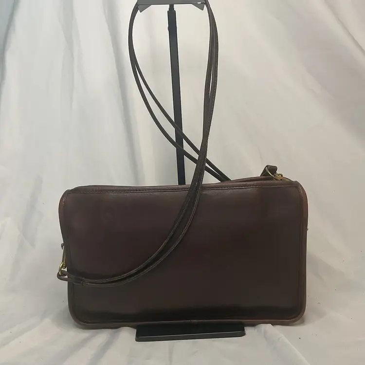 Vintage Coach NYC Small Slim Clutch #9455 Brown