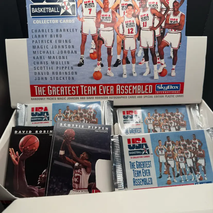 1992 Skybox USA Pack (4 Pack Bundle)