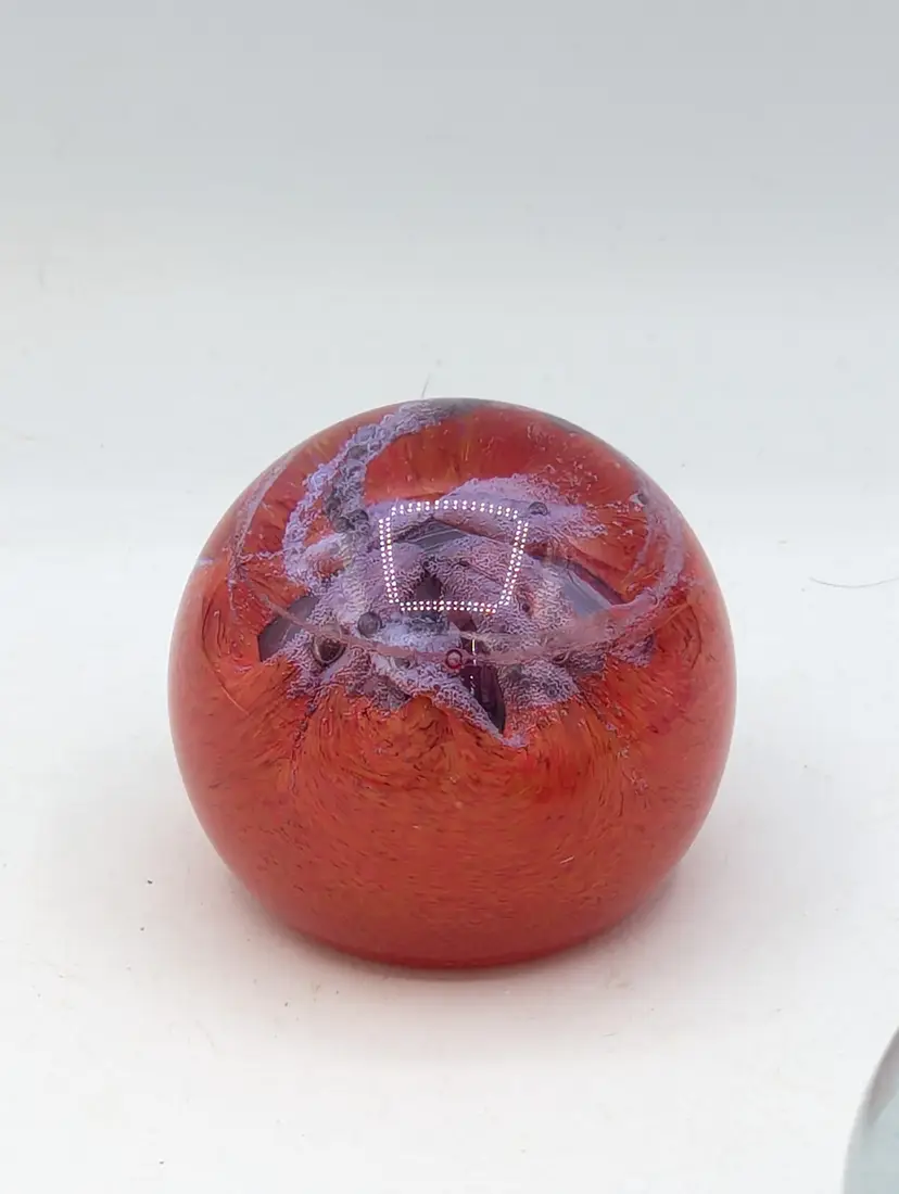 Caithness Glass Paperweight Inferno Colin Terris Numbered Scotland