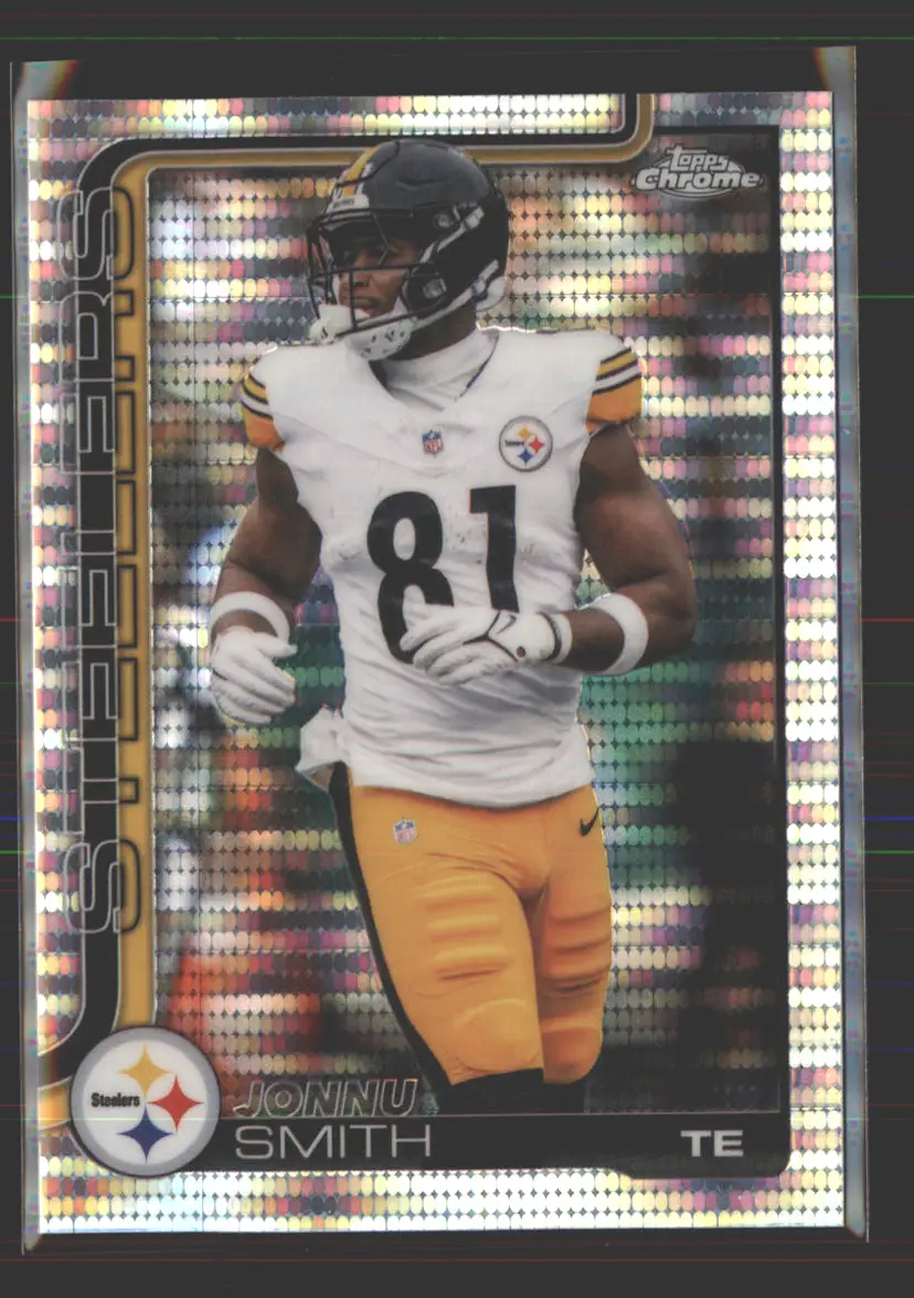Jonnu Smith 2025 Topps Chrome Pulsar #257 - (142) - Pittsburgh Steelers