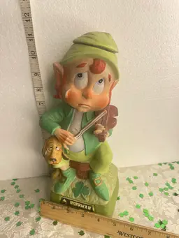 Hoffman Distilling Co. Mr. Lucky Series Decanter – Mr. Fiddler – 1974 – Musical