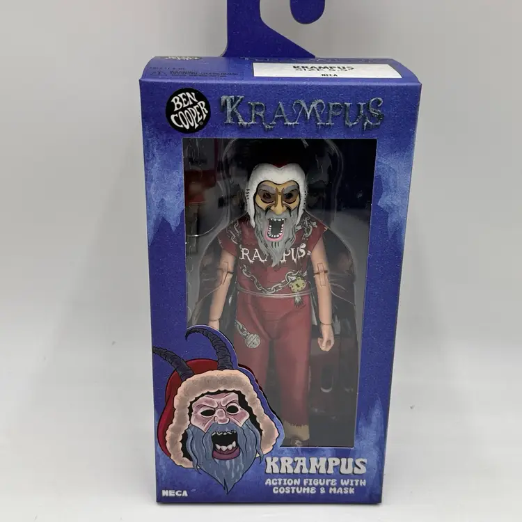 Krampus Neca 5.5” Clothed Halloween Costume & Mask Action Figure