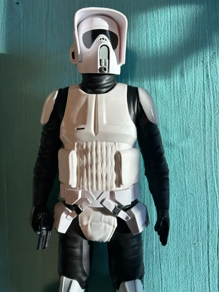 STAR WARS 18 inch  SCOUT TROOPER Action Figure Toy JAKKS Pacific 2014 Wh1-7
