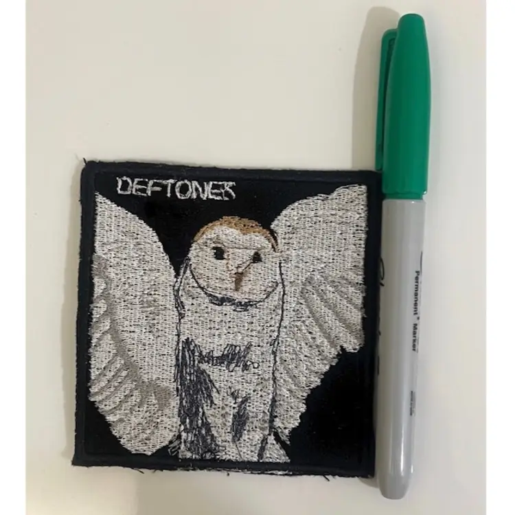 Deftones Diamond Eyes Album Cover Embroidered Patch