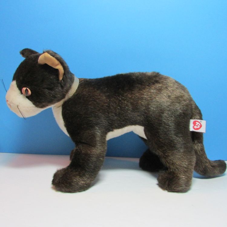 vintage TY brown cat 1999 Mystery kitty stuffed animal