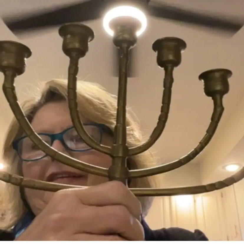 Menorah Brass