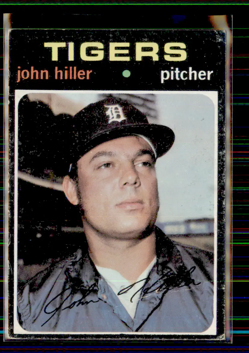 John Hiller 1971 Topps #629 - Detroit Tigers - (pk8-526)