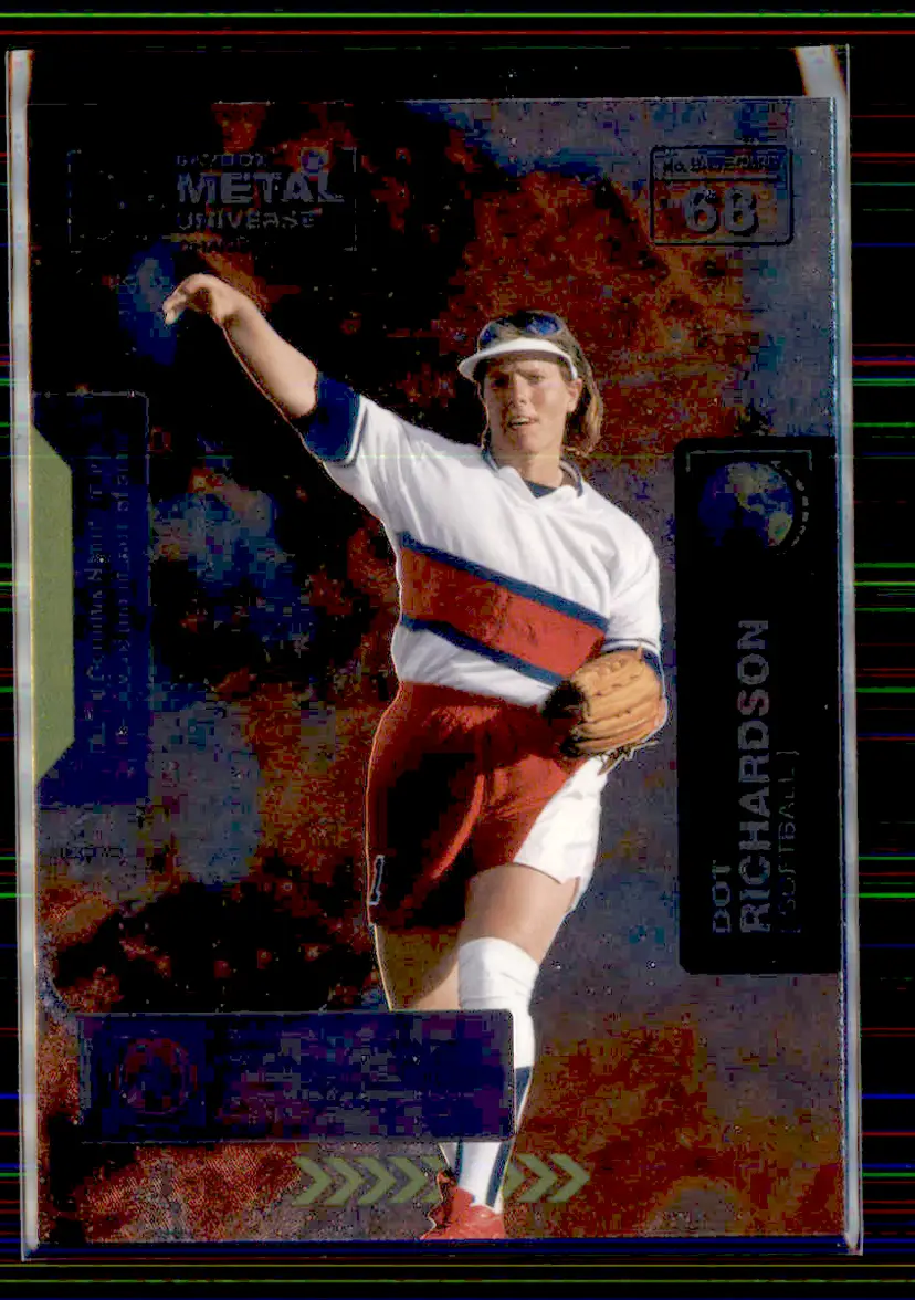 Dot Richardson 2021 SkyBox Metal Universe Champions #68 - Team USA - (153-195)