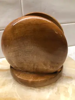 Oregon Myrtlewood Napkin Or Letter Holder