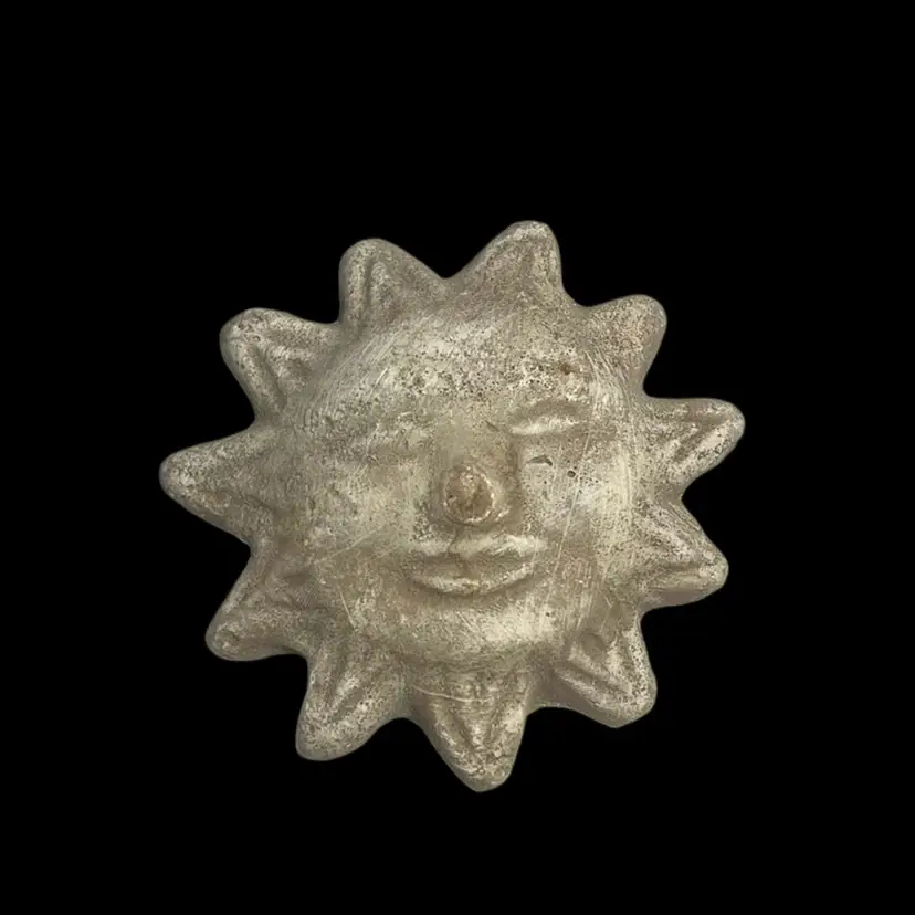 Sun Garden Plaque Chalkware | 3.5”