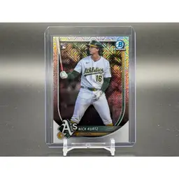 Nick Kurtz Bowman Chrome Mega RC