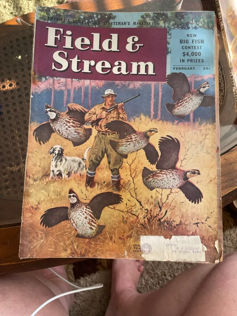 Field & Stream February 1947 – Wolf Trouble in Alaska / Give the Ducks a Chance