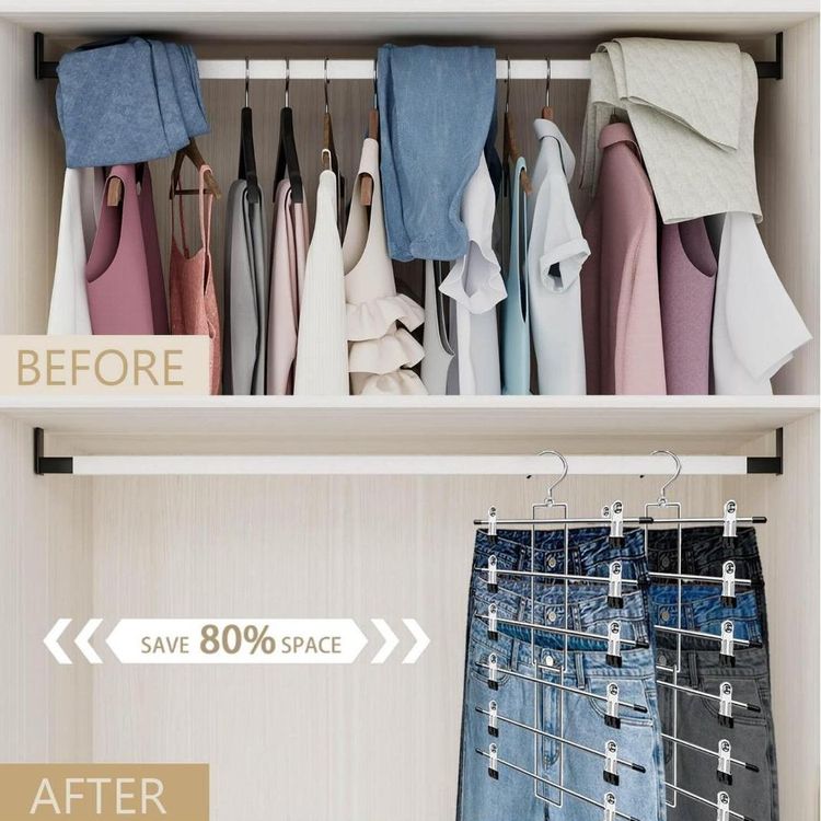 3pc Adjustable Metal Multi-hangers