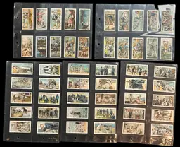 52. Set Of 1905 Player's Life On Board a Man of War Cigarette Cards